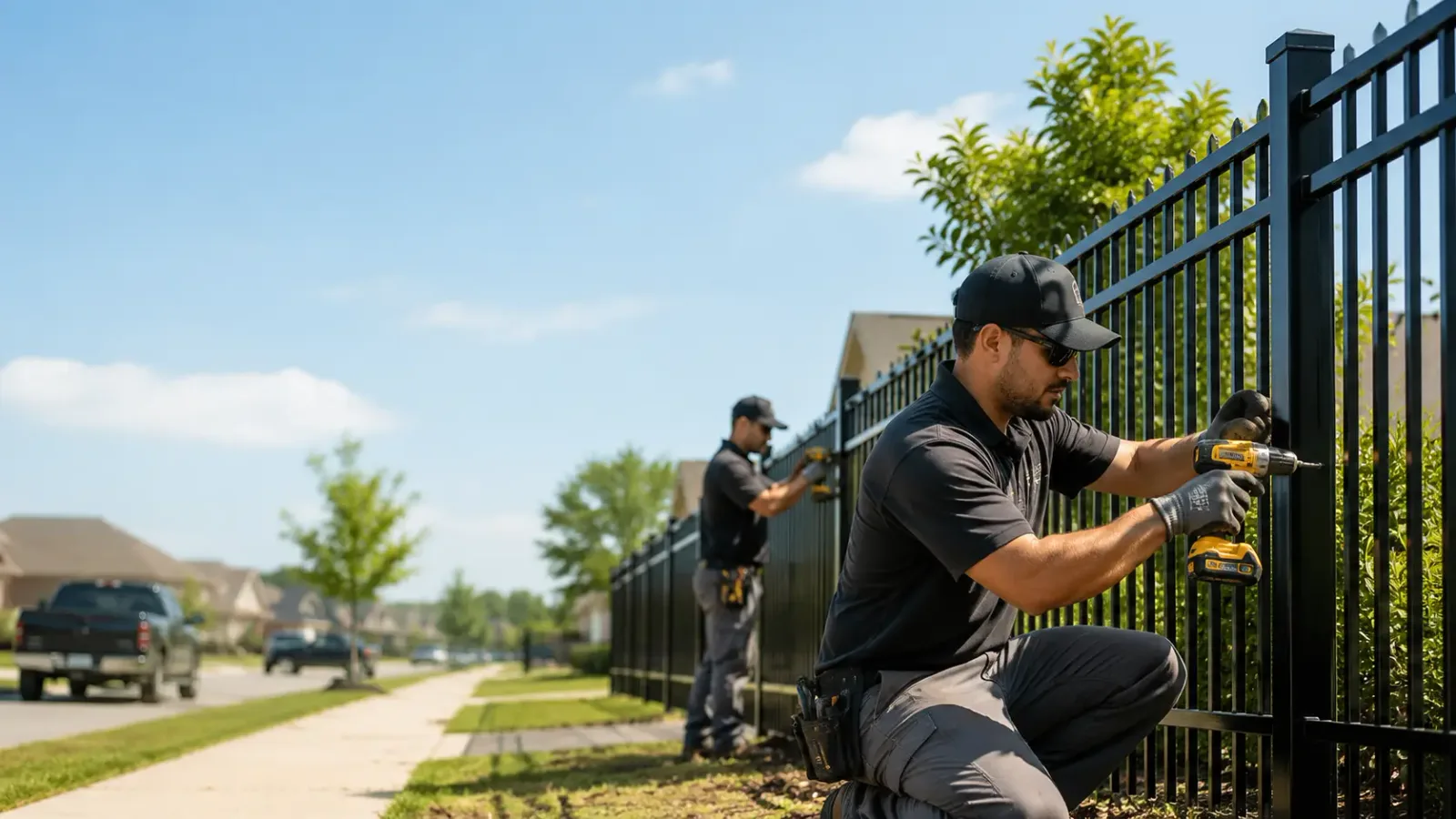Metal Fence Installation in Drew, MS